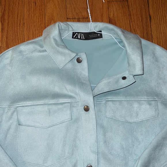 Zara Faux Suede Jacket - Picture 6 of 6